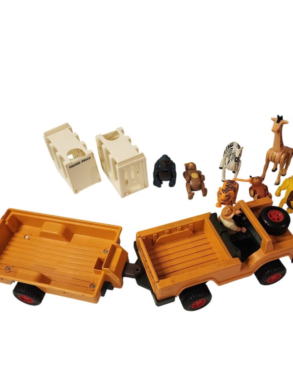 Vintage 1975 Fisher-Price Adventure People Set #304 Wild Animal Safari